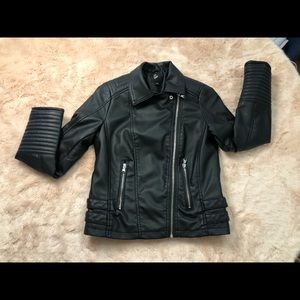 Girls “leather” jacket